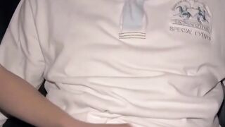 Threesome Frenzy! Sex in Car with Hot Blonde & Brunette Pornstars