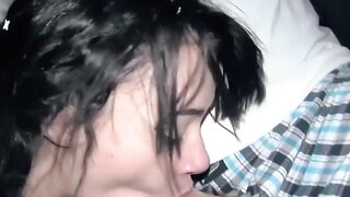 Threesome Frenzy! Sex in Car with Hot Blonde & Brunette Pornstars