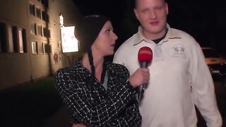 Threesome Frenzy! Sex in Car with Hot Blonde & Brunette Pornstars