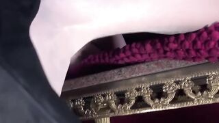 Teenage Nylon Footjob - Old Man Fucks women's Feet in High Heels