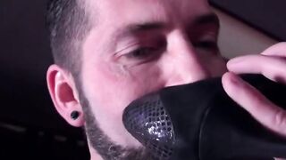 Teenage Nylon Footjob - Old Man Fucks women's Feet in High Heels