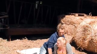 Farm-Raised Blondie - Farm Girl Gets Fucked By Farmer's Son