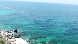 Vacation Bliss - barely legal Vixen Lina Nova Gets Fucked By The Sea