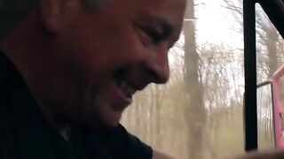 Grandma's Outdoor Adventure - Old Granny Fucked By A barely legal Stud