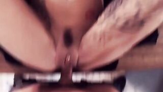 Blondie Blowjob Bombshell - Hot Brunette Teen Fucked By A Huge Dick