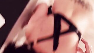 Dark Haired Mom In Nylon Stockings - Point Of View Sex POV