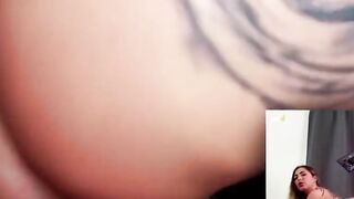 Ink'd Up German Babe - Red Ink Girl Fucked Hard By A Big Black Dick