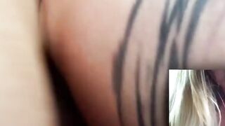 Ink'd Up German Babe - Red Ink Girl Fucked Hard By A Big Black Dick