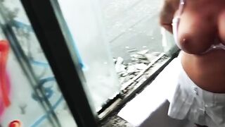 Public Pickups - Sex Tourist Picks Up Hot Brunette For A Wild Adventure