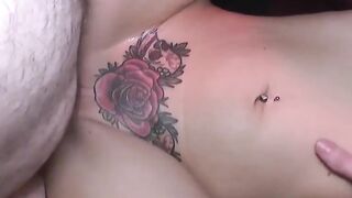 Dark Haired Vixen Loves Gang Bang - Hardcore Anal Threesome