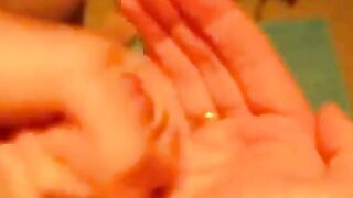 Amateur Babe's Sensual Vibrator Orgasm & Pussy Play - Close-Up POV