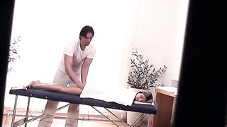 Oily Teen Massage Goddess - Petite Blonde Babe Gets Fucked Hard By Her Masseuse