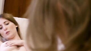 Dark-Haired Dykes Sharing Strapon Pleasure - Sexual Healing