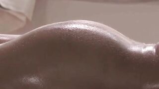 Teenage Oil Massage Therapy Session Gone Wild With Huge Load On Ass