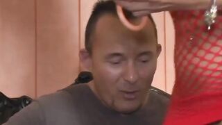 Foursome Swinger Party With Sex Toys - Double-Dildo Orgasm & Blowjob