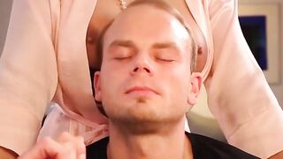 Hot & Horny Old Bitch Fucked Hard By A barely legal Stud - Morning Sex