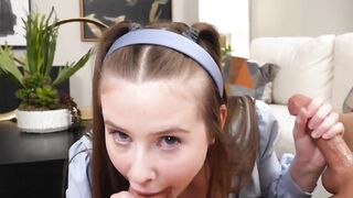 Athena Heart's Double Penetration Frenzy - POV Threesome with Huge Loads