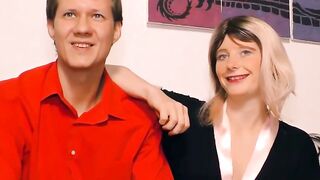 Three's A Charm - Blonde Babe & Hunk Share Their First Threesome Experience