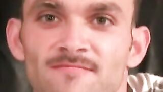 Hairiest Amateur - Unshaven Guy Jerking Off & Orgasm Solo