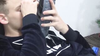 Teens Footjob & Anal Play with Huge Dick - Perfect Blow Job Technique
