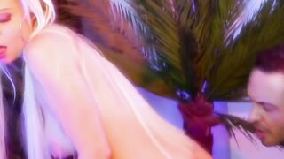 Parodical Jungle Camp Adventure - Threesome with MILF Beauties