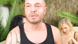 Parodical Jungle Camp Adventure - Threesome with MILF Beauties
