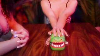 Parodical Jungle Camp Adventure - Threesome with MILF Beauties