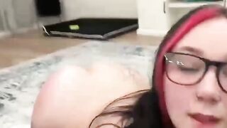 Teen Booty Babe Gets A Load Of Hot Cum On Her Ass After Hard Pounding