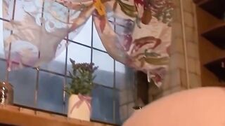 Curvy MILF's Kitchen Sex Adventure - Curvaceous Cougar Rides Her Husband Hard