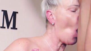 Mature HouseWives Swinger Couple Fucks Younger Man