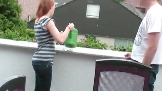 Redhead GF's Sensual Seduction - Amateur Couple Exploring Intimacy
