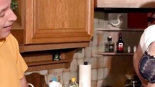 Granny Kitchen Sex - Older Husband Fucks His Wife In The Cooking Space