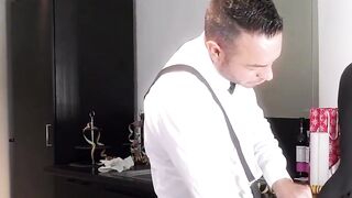 Blonde Bombshell Seduces Older Man In Erotic Roleplay Scenario