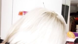 Blonde Bombshell Seduces Older Man In Erotic Roleplay Scenario