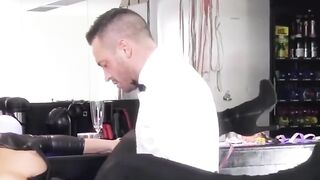 Blonde Bombshell Seduces Older Man In Erotic Roleplay Scenario