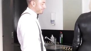 Blonde Bombshell Seduces Older Man In Erotic Roleplay Scenario