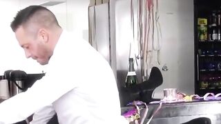 Blonde Bombshell Seduces Older Man In Erotic Roleplay Scenario
