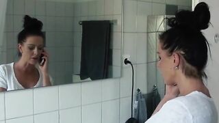 Blond Cougar's Ass-Fucked with Vibrator Until Orgasm - Adult Toys in Action