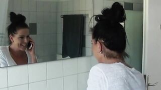 Blond Cougar's Ass-Fucked with Vibrator Until Orgasm - Adult Toys in Action
