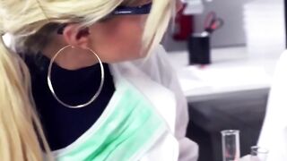 Sex Toy Solo Adventure - Lab Rat Gets Fucked By Her Boss