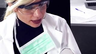 Sex Toy Solo Adventure - Lab Rat Gets Fucked By Her Boss