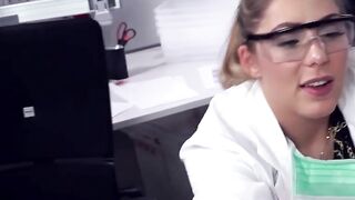 Sex Toy Solo Adventure - Lab Rat Gets Fucked By Her Boss