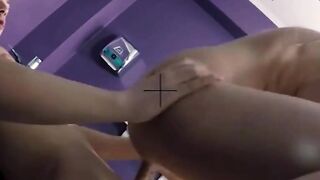 Anal Threesome FFM - Two Slutty Teens Share Big Dick With Their Step-Brother