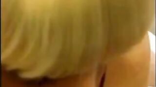CrossDressing Hunk Jerks Off While Giving BJ to Hot Brunette - HD
