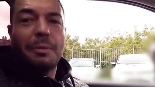 Blondie Babe Blows Car Mechanic - POV Sex in Garage