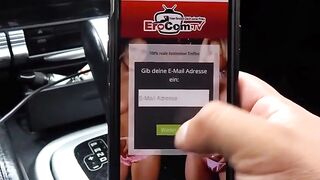 Blondie Babe Blows Car Mechanic - POV Sex in Garage