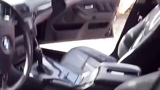Blondie Babe Blows Car Mechanic - POV Sex in Garage