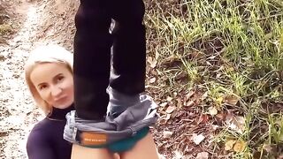 Blondie Babe Blows Car Mechanic - POV Sex in Garage