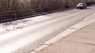 Blondie Babe Blows Car Mechanic - POV Sex in Garage