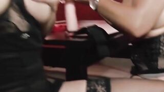 Lesbian Anal Play with Hot Redhead & Brunette - Sexy Siren Seduction